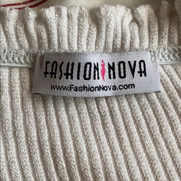 Long sleeve crop top - Picture 3 of 3